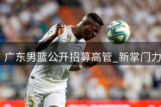 广东男篮公开招募高管 新掌门力推职业化管理模式